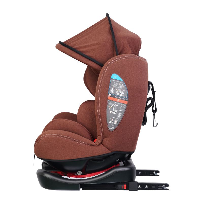 ZK701A gyermekbiztonsági ülés ISOFIX 360 fokos csoport 0123 ECE R4404 0-36 kg-ra 0-12 évre