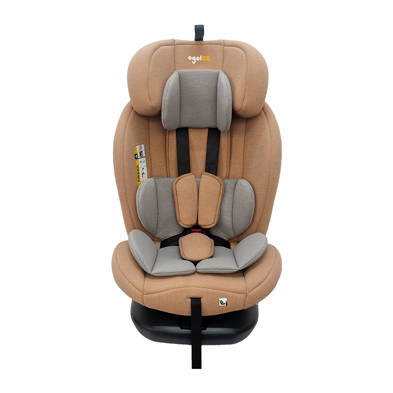 OG801A ECE R129 Isize Baby Car Seat 40-150 cm ISOFIX gyermekbiztonsági ülések 360 fokos forgatás nagy fekvő
