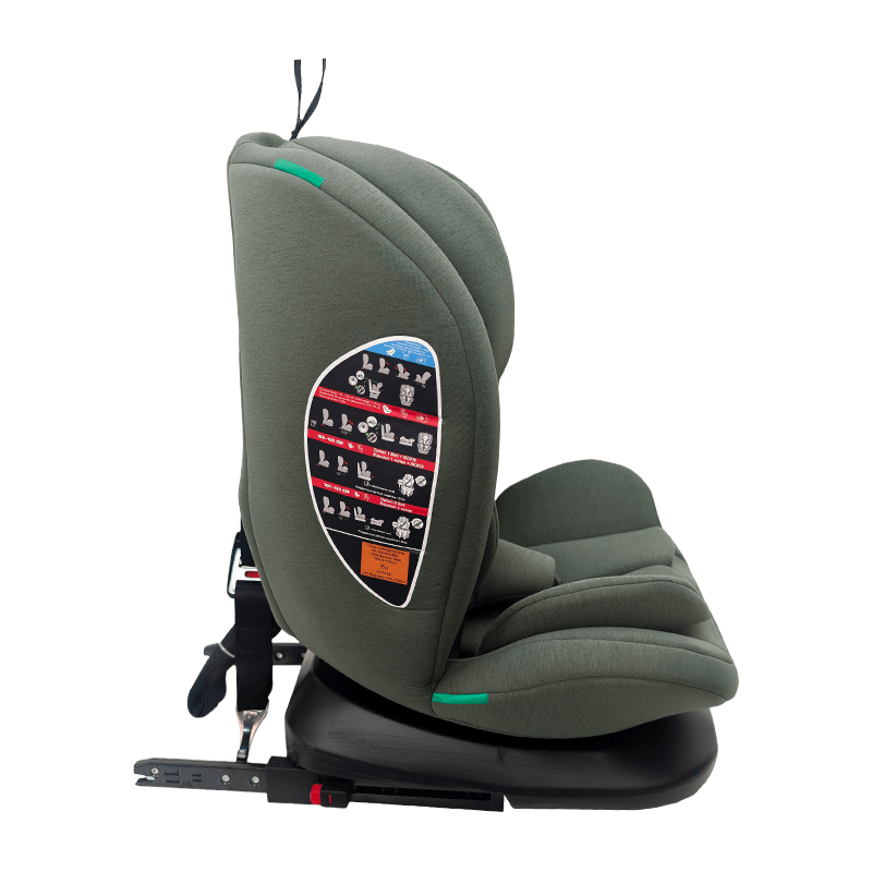 OG801A ECE R129 Isize Baby Car Seat 40-150 cm ISOFIX gyermekbiztonsági ülések 360 fokos forgatás nagy fekvő