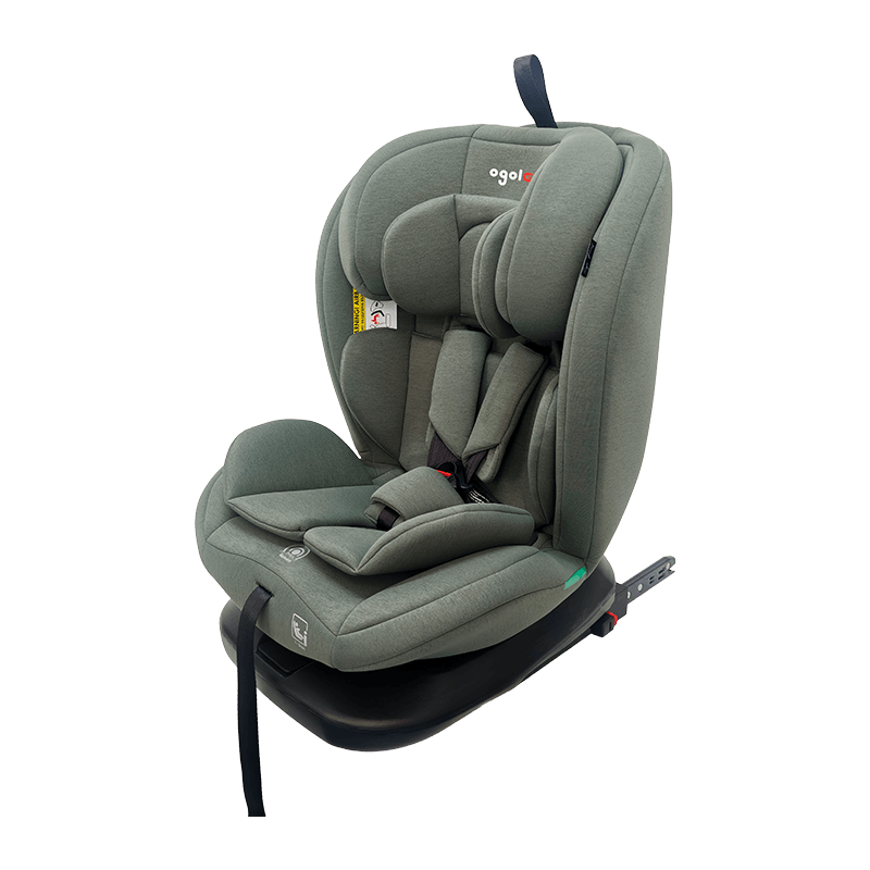 OG801A ECE R129 Isize Baby Car Seat 40-150 cm ISOFIX gyermekbiztonsági ülések 360 fokos forgatás nagy fekvő