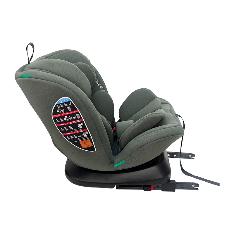 OG801A ECE R129 Isize Baby Car Seat 40-150 cm ISOFIX gyermekbiztonsági ülések 360 fokos forgatás nagy fekvő