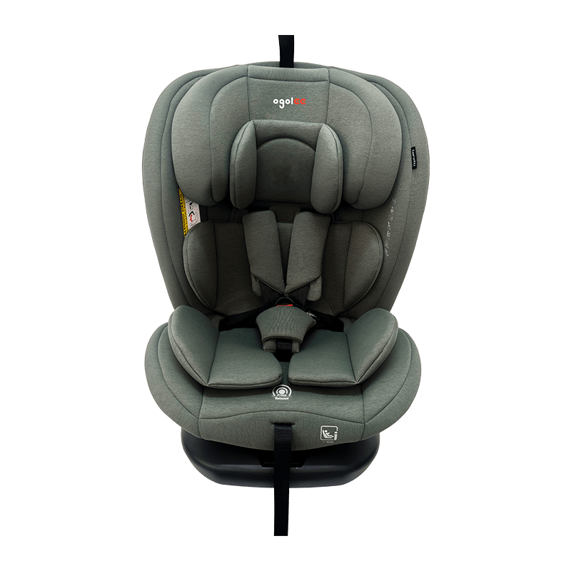 OG801A ECE R129 Isize Baby Car Seat 40-150 cm ISOFIX gyermekbiztonsági ülések 360 fokos forgatás nagy fekvő