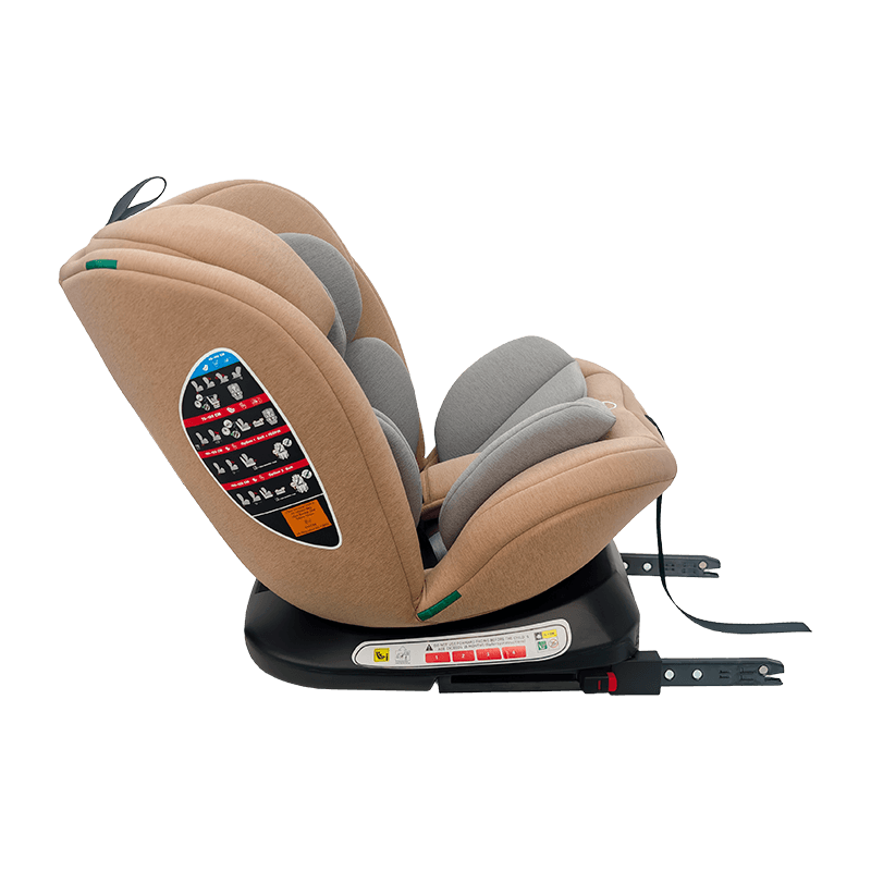 OG801A ECE R129 Isize Baby Car Seat 40-150 cm ISOFIX gyermekbiztonsági ülések 360 fokos forgatás nagy fekvő