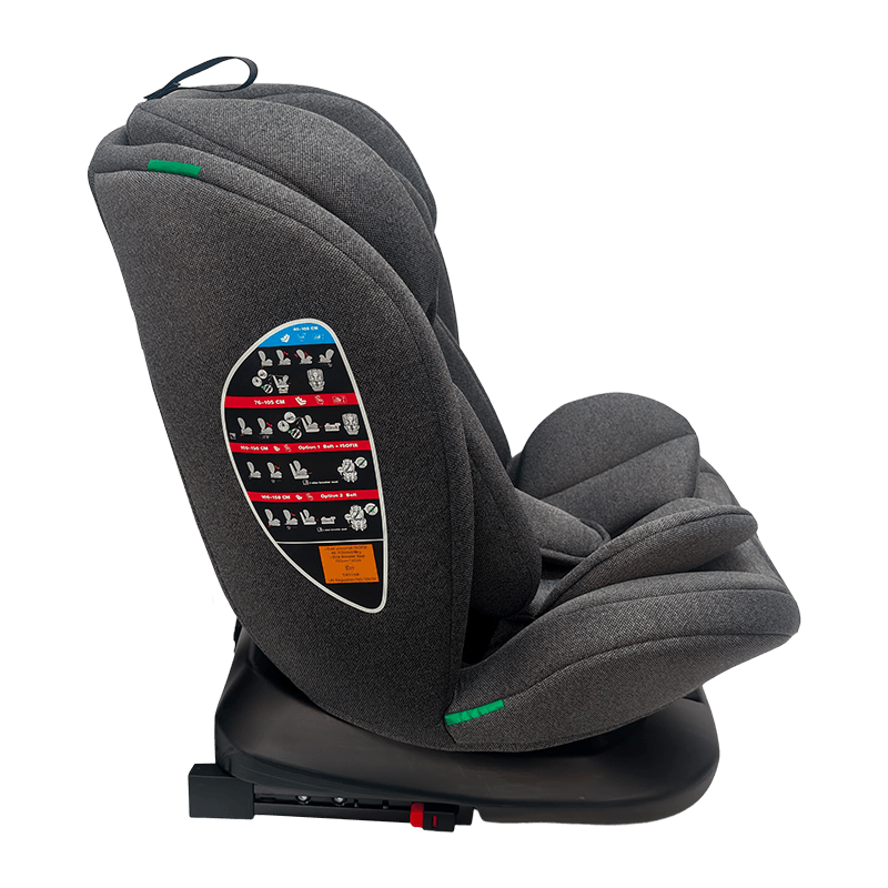 OG801A ECE R129 40-150 cm-es konvertibilis Baby Group 0 1 2 3 Autóülés visszatartása ISOFIX-rel