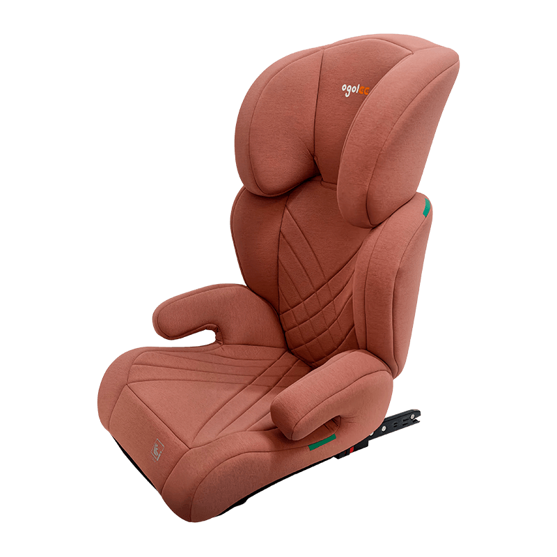 OG301 ISOFIX autóüléssel, 2. csoportos autóüléssel, emlékeztető, rózsaszín dombornyomással